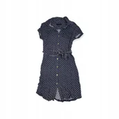 Sukienki - Sukienka damska krótki rękaw TOMMY HILFIGER XS - Tommy Hilfiger - miniaturka - grafika 1