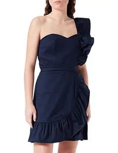 Naf Naf Jenna R1 Sukienka, Granatowa, 40 Kobiety, granatowy, 38 - Sukienki - miniaturka - grafika 1