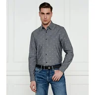 Koszule męskie - GUESS Koszula Slim Fit - miniaturka - grafika 1