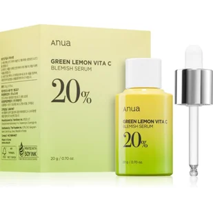 Anua, Green Lemon Vitamin C Blemish Serum, Rozjaśniające Serum Do Twarzy, 20ml - Serum do twarzy Anua, Green Lemon Vitamin C Blemish Serum, Rozjaśniające Serum Do Twarzy, 20ml - Serum do twarzy - miniaturka - grafika 1