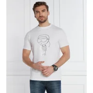 Koszulki męskie - Karl Lagerfeld T-shirt | Regular Fit - miniaturka - grafika 1