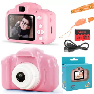 Kamera Aparat Fotograficzny Cyfrowy Dzieci Hd Gry - Fotopułapki - miniaturka - grafika 2