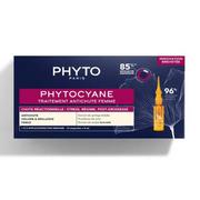 Pozostałe kosmetyki - PHYTO PHYTOCYANE Kuracja przeciw postępującemu wypadaniu włosów dla kobiet, 12x5ml - !!! WYSYŁKA ZA 0 ZŁ PRZY ZAKUPACH POWYŻEJ 49 ZŁ !!! - miniaturka - grafika 1