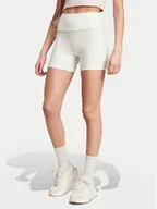 Spodenki damskie - adidas Szorty sportowe Lounge IY6740 Biały Slim Fit - miniaturka - grafika 1