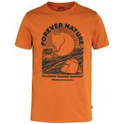 Koszulki męskie - Koszulka męska Fjällraven Equipment T-shirt sunset orange - L - miniaturka - grafika 1