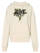 Bluzy damskie - BOSS - Damska bluza z kapturem C_Ebaisy, beżowy - miniaturka - grafika 1