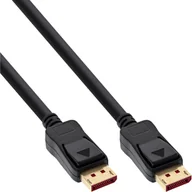 Kable komputerowe i do monitorów - InLine® DisplayPort 1.4 Kabel, schwarz, vergoldete Kontakte, 2m - miniaturka - grafika 1