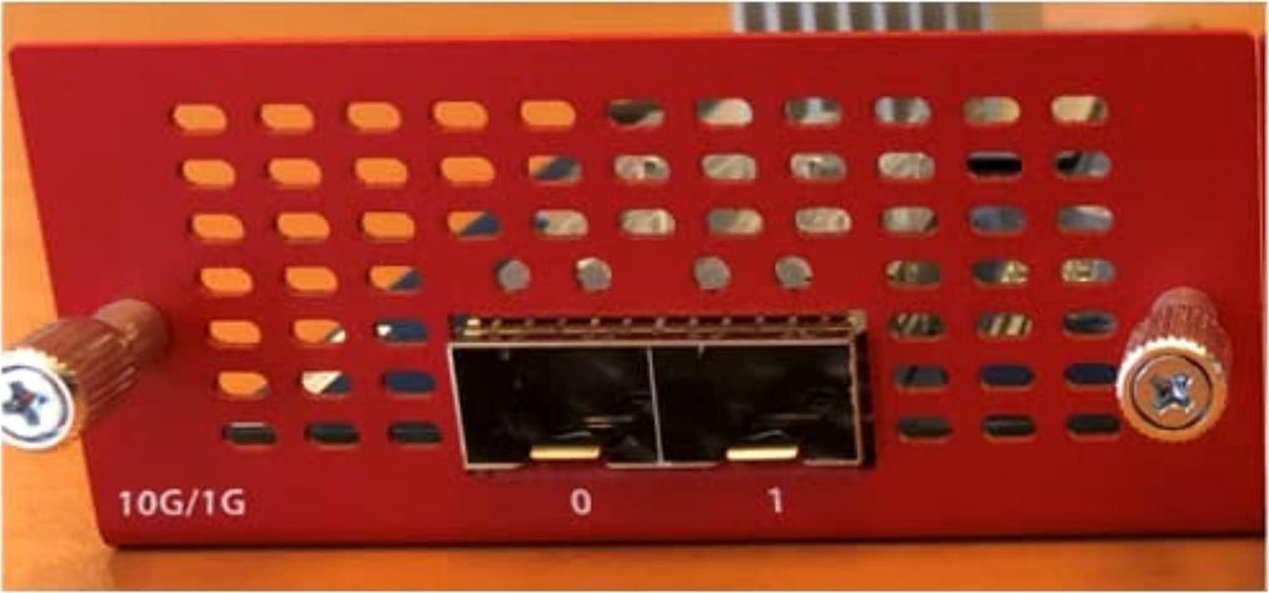 Zapora sieciowa WatchGuard WatchGuard Firebox M 3rd Gen 2 x 10Gb SFP+ Fiber Module WG9020