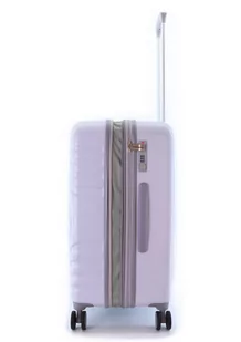 Walizka średnia ELLE Debossed lilowa - Walizki - miniaturka - grafika 8