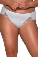 Majtki damskie - AVA FIGI BRAZYLIANY AV 2111/B S WHITE - miniaturka - grafika 1