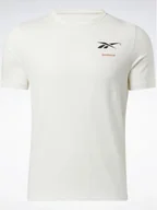 Koszulki męskie - REEBOK- T-SHIRT MĘSKI - BB BASKETBALL CT SS TEE HN5804 koszulka biała - miniaturka - grafika 1