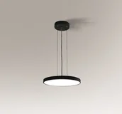 Oprawy, klosze i abażury - Shilo Oprawa zwieszana Nungo śr. 65 czarna - miniaturka - grafika 1