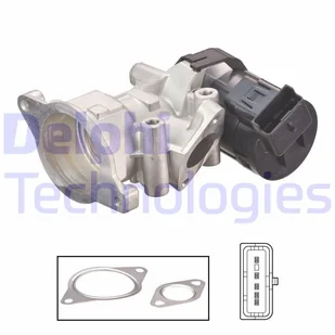 Zawór AGR Delphi EG10591-12B1 - Układ zasilania - akcesoria - miniaturka - grafika 1