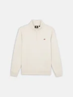 Bluzy męskie - felpa uomo dickies oakport 1/4 zip - dk0a4xd4 f90 whitecap gray - miniaturka - grafika 1