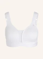 Biustonosze - Odlo Biustonosz Sportowy Padded High weiss - miniaturka - grafika 1