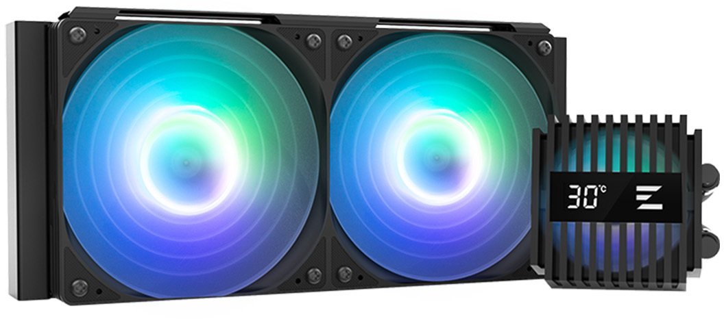 Chłodzenie wodne Zalman Chłodzenie procesora ALPHA2 V2 A24 240 mm CPU Liquid Cooler czarne ALPHA2 V2 A24 Black