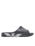 Klapki i japonki męskie - EA7 Emporio Armani Klapki XBP008 XK337 U501 Szary - miniaturka - grafika 1