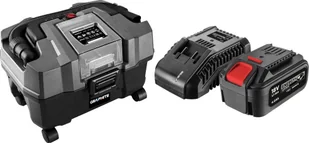 Odkurzacz przemysłowy Graphite Odkurzacz przemysłowy Graphite 58GE105 + akumulator 4 Ah z ładowarką 58GE132 - Akcesoria do odkurzaczy - miniaturka - grafika 1
