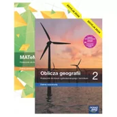 Podręczniki do technikum - Pakiet podręczników: MATeMAtyka, Oblicza geografii. Zakres rozszerzony. Liceum i technikum. Klasa 2. Edycja 2024 - miniaturka - grafika 1