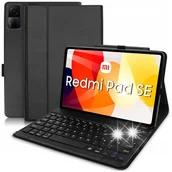 Etui do tabletów - Etui z klawiaturą Bluetooth do Xiaomi Redmi Pad SE 11 2023, case, futerał - miniaturka - grafika 1