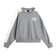 Bluzy damskie - Bluza Damska VANS Retro Colorblock Cement Heather VN000M9T02F1 XS - miniaturka - grafika 1