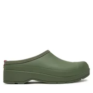 Klapki i japonki damskie - Klapki Hunter WFF1002RMA Khaki - miniaturka - grafika 1