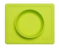 Miseczki i talerzyki dla dzieci - EZPZ, Silikonowa miseczka z podkładką, Mini Bowl, Zielony, 2w1 - miniaturka - grafika 1