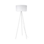 Lampy stojące - Tripod Lampa Podłogowa 1Xe27 40W Biały/Biały - miniaturka - grafika 1