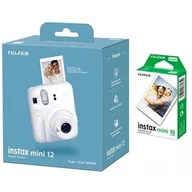 Aparaty natychmiastowe - CAMERA INSTANT W/10SH GLOSSY/INSTAX MINI 12 WHITE FUJIFILM - miniaturka - grafika 1