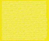 Pasmanteria - Litery samoprzylepne z połyskiem, żółte, 7 mm - miniaturka - grafika 1