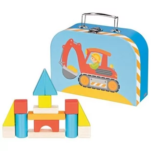 Klocki w walizce Goki - Klocki - miniaturka - grafika 1