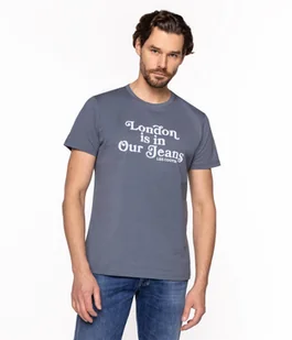 T-shirt z nadrukiem LONDON10 2410 STORMY WEATHER-L - Koszulki męskie - miniaturka - grafika 1