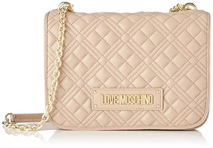 Love Moschino JC4000PP0FLA0209, Torba Na Ramię Kobieta, Taupe, Jeden rozmiar, Taupe - Torebki damskie - miniaturka - grafika 1
