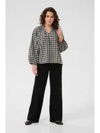 Bluzki damskie - Kaffe Bluzka w kolorze szarym - miniaturka - grafika 1