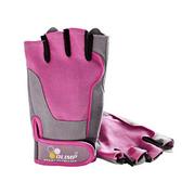 Rękawice do ćwiczeń - Olimp Rękawice treningowe fitness one pink (5907696490724) - miniaturka - grafika 1