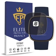 Akcesoria do smartwatchy - FOLIA 5D PRYWATYZUJĄCA SZKŁO ANTI-SPY DO FITBIT VERSA 3 CAŁY EKRAN - miniaturka - grafika 1