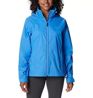 Kurtki damskie - Columbia Kurtka damska Switchback Iii Rain, Harbor Blue, L - miniaturka - grafika 1