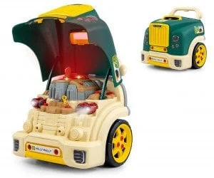 Milly Mally Silnik rozkręcalny N-gine Green - Zabawki interaktywne dla dzieci - miniaturka - grafika 1