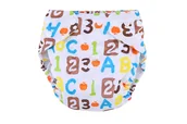 Majtki dla dzieci - Wielorazowa pieluszka - otulacz Mila 3-15kg- wzór ABC - miniaturka - grafika 1