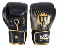 Rękawice bokserskie - Rękawice bokserskie skórzane MASTERS GOLIAT 18 oz - RBT-18G NEW - miniaturka - grafika 1