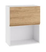 Meble kuchenne - Alba Szafka Wisząca Pod Zabudowę Mikrofalówki Gm-60 Hikora - miniaturka - grafika 1