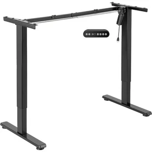 MOZOS EDF PRO BK stelaż do biurka czarny z elektryczną regulacją wysokości - Biurka - miniaturka - grafika 1