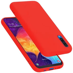 Pokrowiec Do Samsung Galaxy A50 4G / A50s / A30s Etui w LIQUID CZERWONY TPU Silikon Case Cover Obudowa Ochronny Cadorabo - Etui i futerały do telefonów - miniaturka - grafika 1