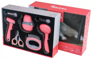 KERBL Zestaw do pielęgnacji 7 in 1 dla kota - Szczotki i furminatory - miniaturka - grafika 1