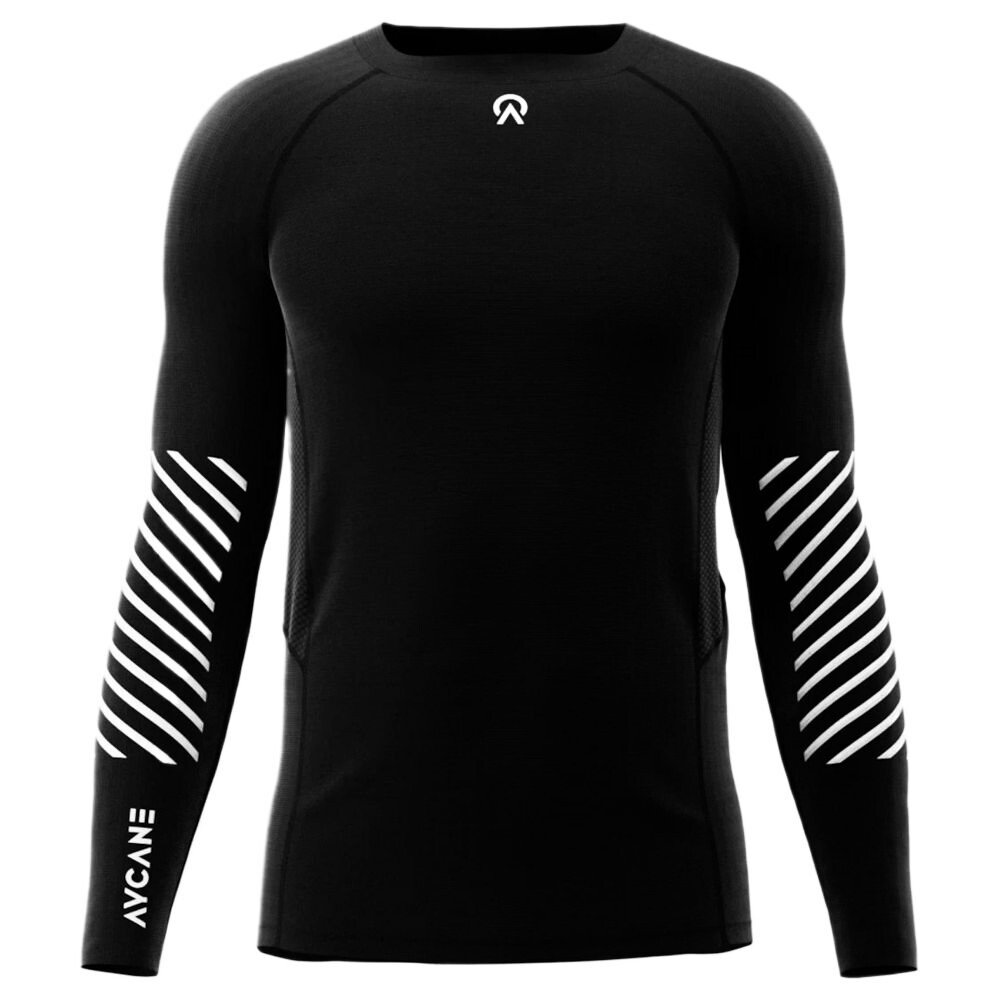 Koszulka dziecięca AYCANE REVO Y Layer Long Sleeve Youth Black XL