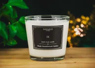 Świece - Świeca Zapachowa Sojowa No9 /70h/Bursztyn Piżmo Drzewo Sandałowe 800g/Sawarge Candles - miniaturka - grafika 1