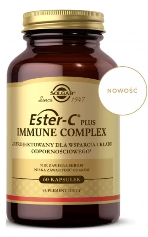 Solgar Ester-C plus Immune Complex 60 kapsułek