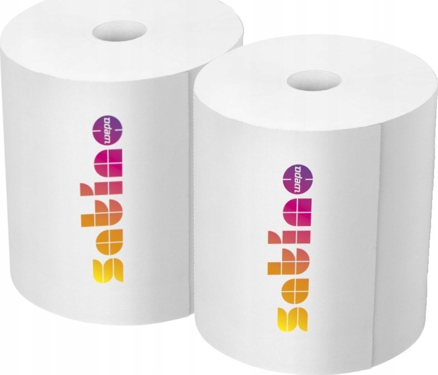 Wepa Popieriniai rankšluosčiai RPMB2525, 2 sl., 24 cm x 525 m, balta sp.
