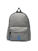 Plecaki - Calvin Klein Plecak Bold Round Backpack LV04D3114G Szary - miniaturka - grafika 1