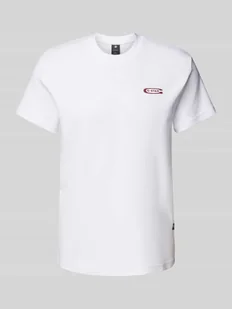 T-shirt z nadrukiem z logo - Koszulki męskie - miniaturka - grafika 1
